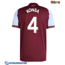 Fotballdrakt Herre Aston Villa Ezri Konsa #4 Hjemmedrakt 2025-26 Kortermet